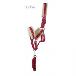 QHP Head Collar Set "Fur"