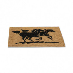 Doormat horses
