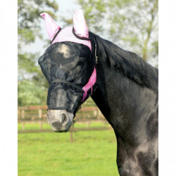 QHP Fly Mask with detachable nose flap