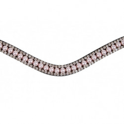 Montar Swarowski Pearls Browband