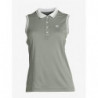 PS of Sweden Sleeveless Polo shirt, Minna, Thyme