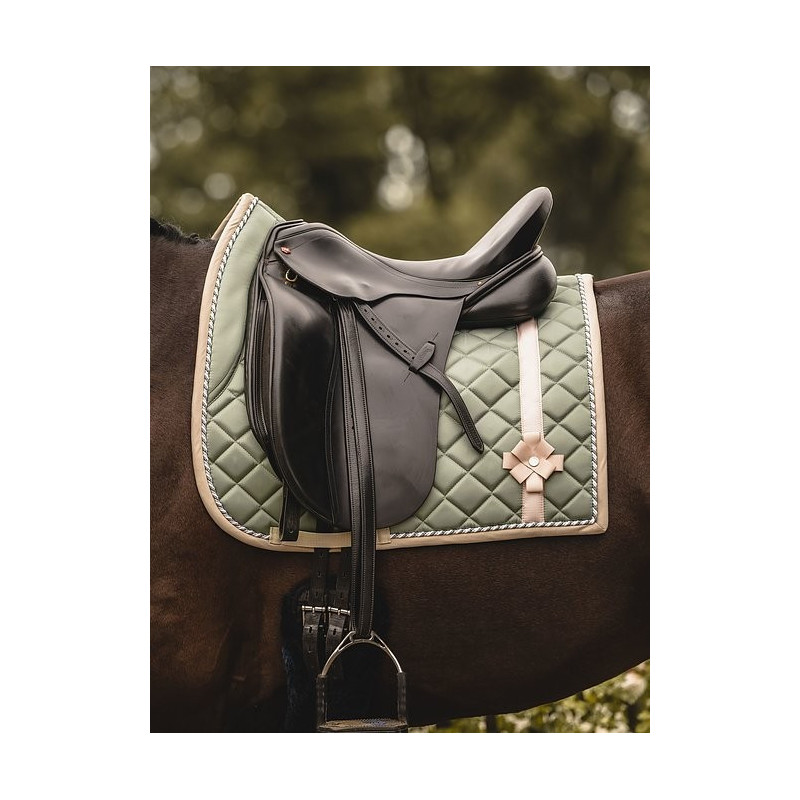 PS of Sweden Dressage Saddle Pad, Bow, Thyme