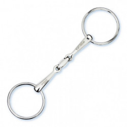 Stübben Easy Control Loose Ring Snaffle, double broken