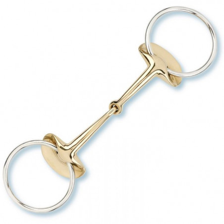 Stübben Golden Wings Snaffle Bit single jointed