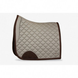 PS of Sweden Saddle Pad Dressage Brown Suede, Latte