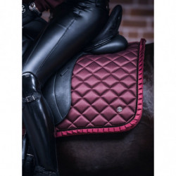 PS of Sweden Saddle Pad Dressage Ruffle, Wine