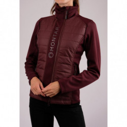 MONTAR Emma Quilt Body Jacket - Plum