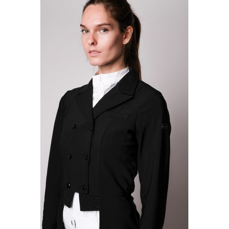 MONTAR Long Dressage Black Tail Coat