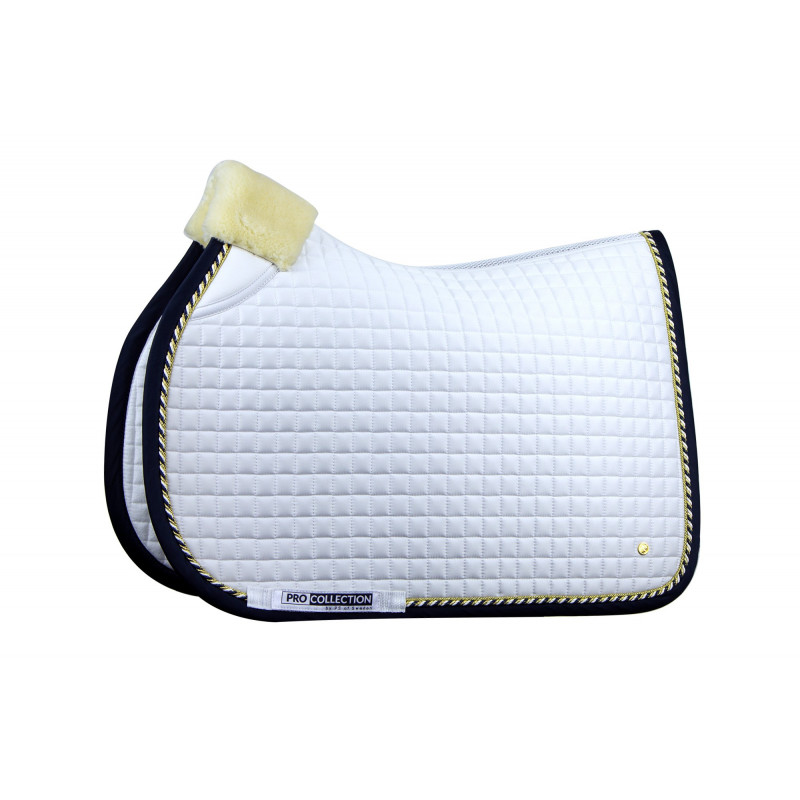 PS of Sweden Saddle Pad Jump Pro Valkoinen/Navy