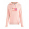 TOMMY EQUESTRIAN HOODIE WITH LOGO APPLICATION STYLE SUNSET PEACH