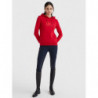 TOMMY EQUESTRIAN HOODIE WITH LOGO APPLICATION STYLE PRIMARY RED