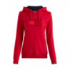 TOMMY EQUESTRIAN HOODIE WITH LOGO APPLICATION STYLE PRIMARY RED