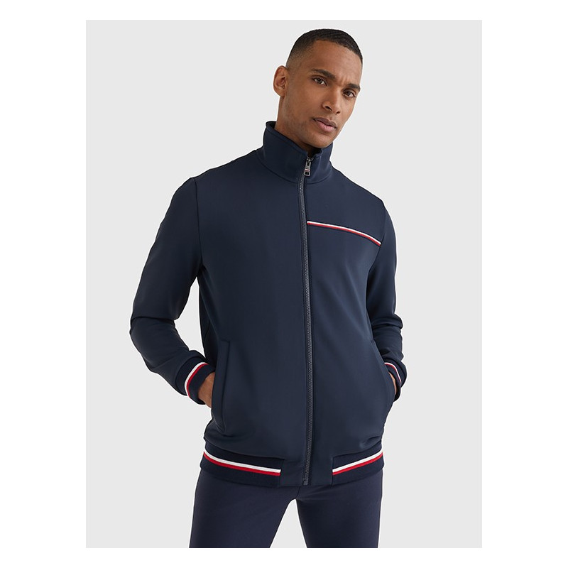 TOMMY EQUESTRIAN MEN'S SOFTSHELL JACKET PERFORMANCE DESERT SKY