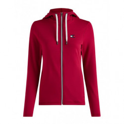 TOMMY EQUESTRIAN TRAINING JACKET COLOR BLOCK ROYAL BERRY