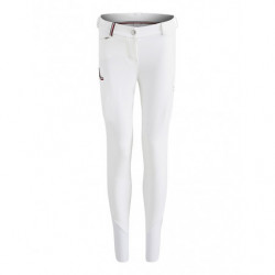 TOMMY EQUESTRIAN GRIP KNEE PATCHES BREECHES PERFORMANCE TH OPTIC WHITE