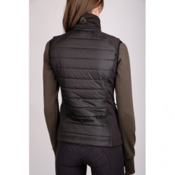 MONTAR Emma Quilt Bodywarmer - Musta