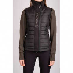 MONTAR Emma Quilt Bodywarmer - Musta