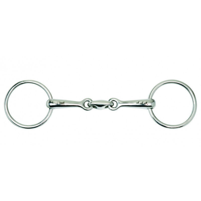 Snaffle bit 3 piece