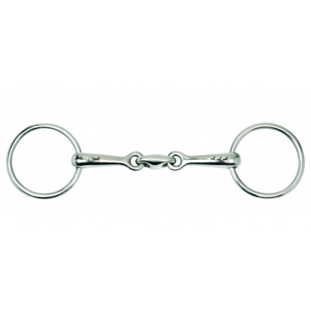 Snaffle bit 3 piece