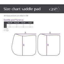 QHP Saddle pad Florence Dressyr