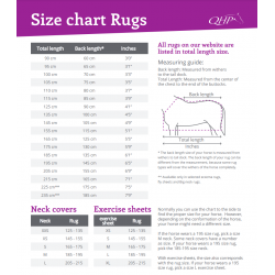 QHP Exercise fly sheet with fringes