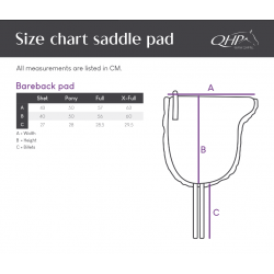 QHP Bareback pad