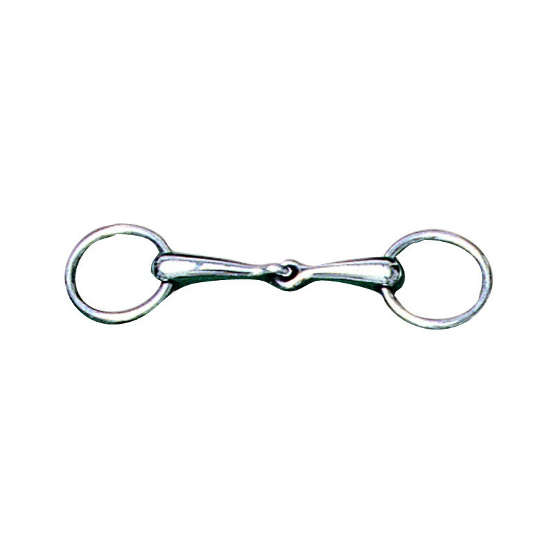 Snaffle bit 2 piece