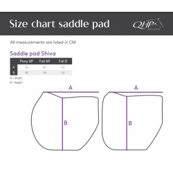 QHP Saddle pad Shiva Dressage