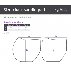 QHP Saddle pad Shiva Allround