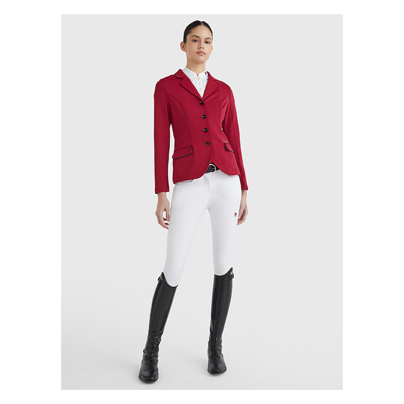 TOMMY EQUESTRIAN SHOW JACKET STYLE ROYAL BERRY