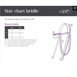 QHP Show Bridle Luxury