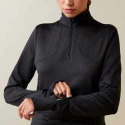 ARIAT Gridwork 1/4 Zip Baselayer