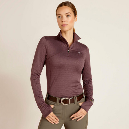 ARIAT Gridwork 1/4 Zip Baselayer