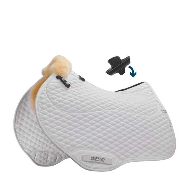 Stübben Streamline Lambswool Close Contact Jumping Pad