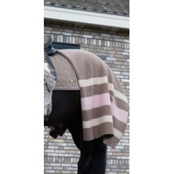Sweden Randig Ullfilt  - Tender Taupe