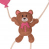 QHP Horse toy Valentine Bear