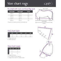 QHP Fly sheet with neck & hood, Big Neck