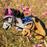 QHP Bitless bridle Hobby horse