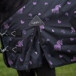 QHP Turnout rug Lize 100gr