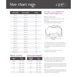 QHP Turnout rug Lize 100gr
