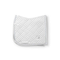 Equestrian Stockholm Dressage Saddle Pad Modern White