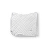 Equestrian Stockholm Dressage Saddle Pad Modern White