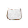 Equestrian Stockholm Jump Saddle Pad Modern White