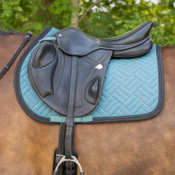 QHP Micah Ocean Breeze Saddlepad