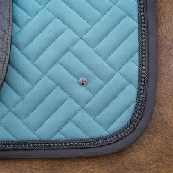QHP Micah Ocean Breeze Saddlepad