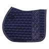 QHP Rosa Navy Saddle Pad