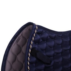 QHP Rosa Navy Saddle Pad