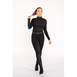 ZacZess Teddy Winter Leggings Black