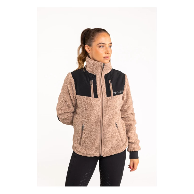 Zaczess Ascot Pile Jacket Beige